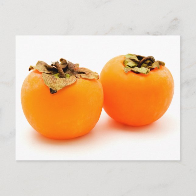 Cartão Postal Diospyros kaki (Frente)