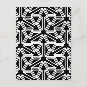 Cartão Postal Direções - Arte Geométrica