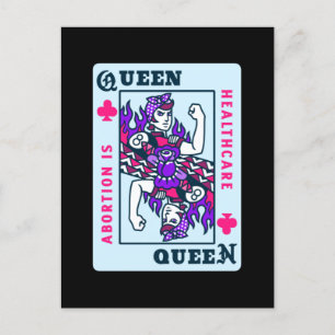Cartão Postal direitos das mulheres o aborto sexual é saúde
