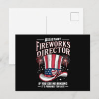 Diretor Assistente de Fogos de Artifício EUA 4 de