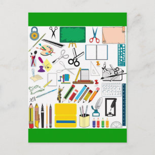 Cartão Postal disciplinas escolares3