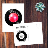 Disco de Vinil Retro Bola de Discoteca Rosa Salve 