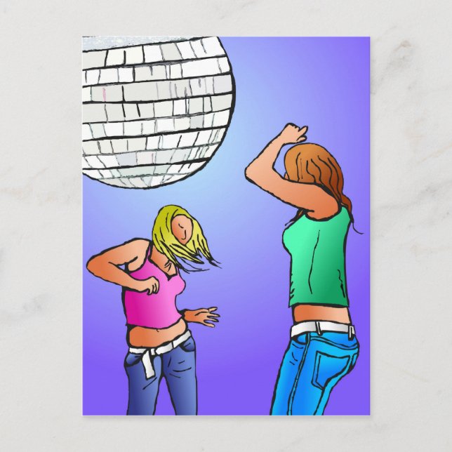 Cartão Postal Disco Divas (Frente)