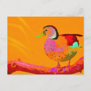 Cartão Postal Disco Duck