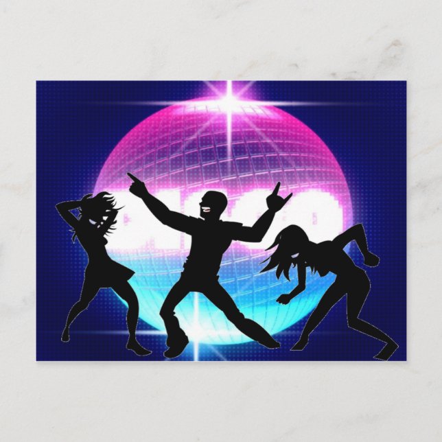 Cartão Postal Disco Nightclub (Frente)