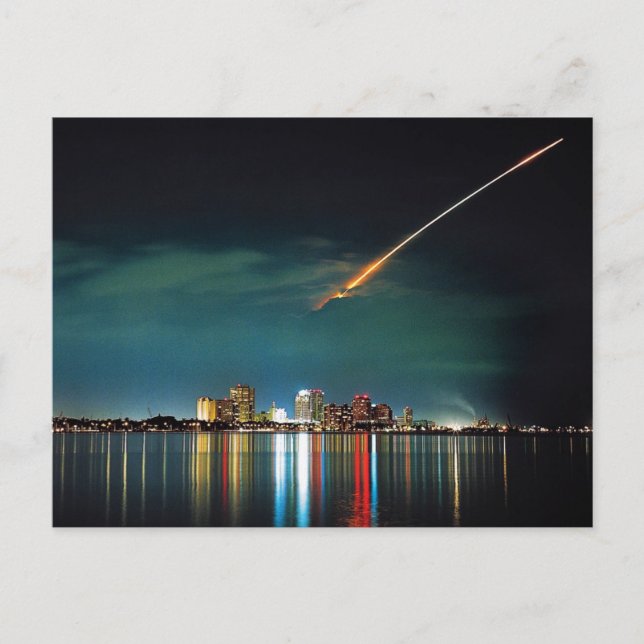 Cartão postal 'Discovery Over West Palm Beach' (Frente)