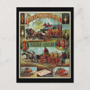Cartão Postal Disparador De Fogo Mfg. Co.