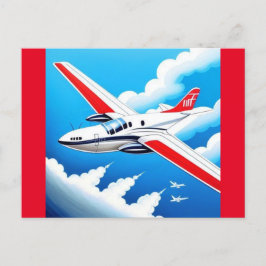 Cartão Postal Disponibilidade do avião