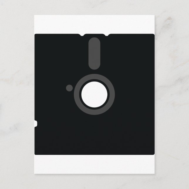 Cartão Postal Disquete 5.5 (Frente)