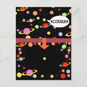 Cartão Postal DISTANCIAMENTO DE QUARENTENA CUUGH por Jetpackcorp