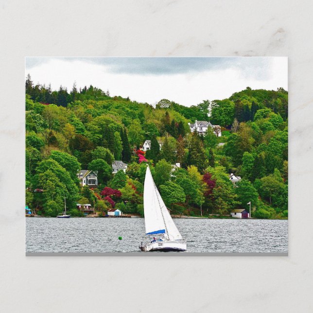 Cartão Postal Distrito de Lake (Frente)