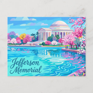 Cartão Postal Distrito Memorial Jefferson, Distrito de Columbia