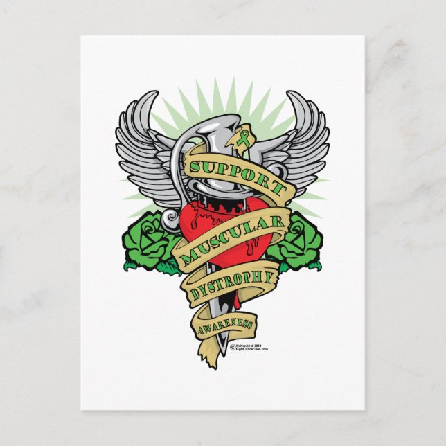 Cartão Postal Distrofia Muscular (Frente)