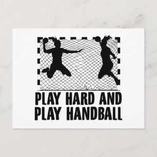 Cartão Postal Ditos de Handballer   Presentes Desportivos Da Equ