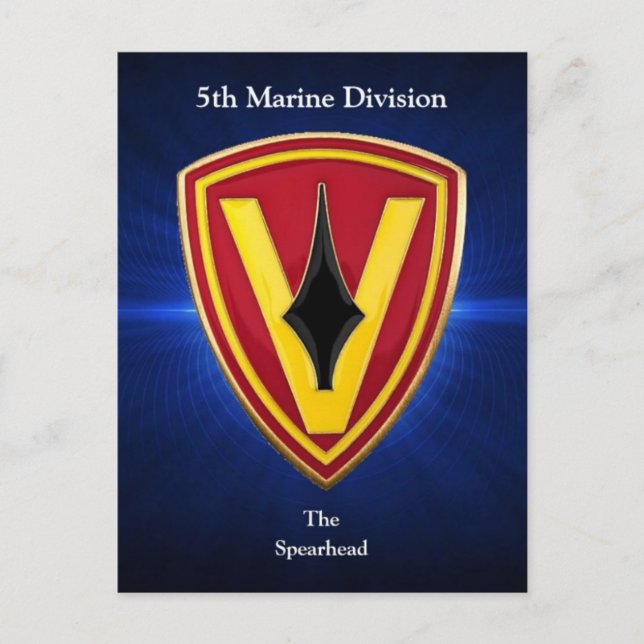 Cartão Postal Div 5 Mar (Frente)