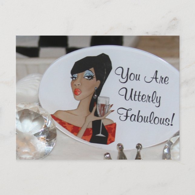 Cartão postal Diva Cake Picks (Frente)