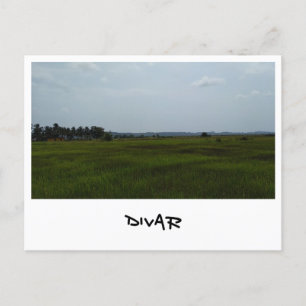 Cartão Postal Divar, Goa (Índia)