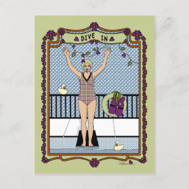 Cartão Postal Dive In_A_ Postcard