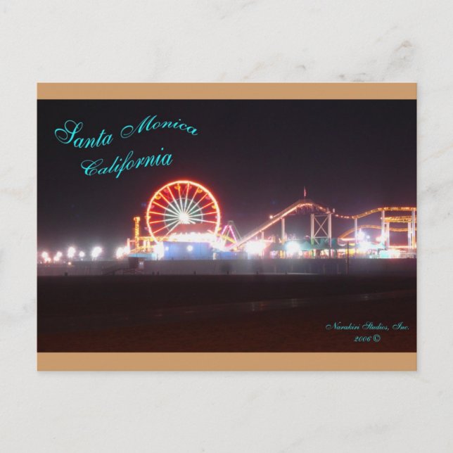 CARTÃO POSTAL DIVERTIDA NA PRAIA (Frente)