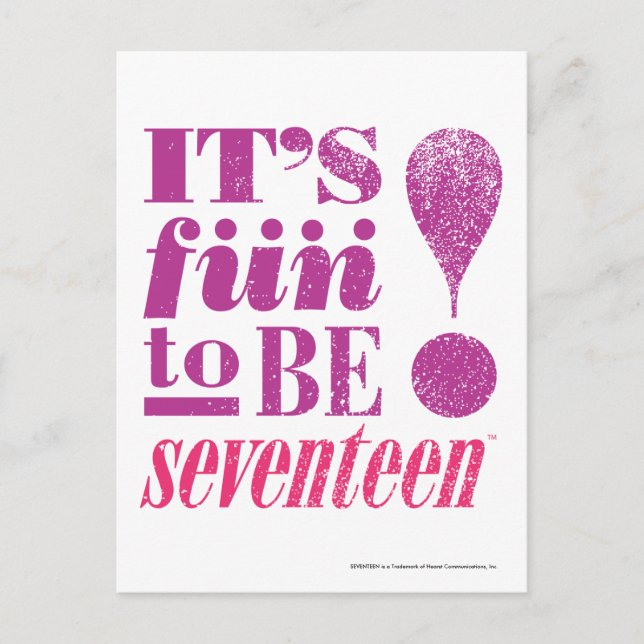 Cartão Postal Divertimento 2 B 17-Purple (Frente)