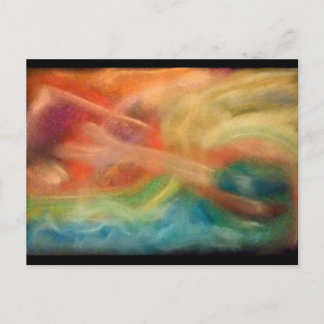 Cartão Postal Dividindo as águas