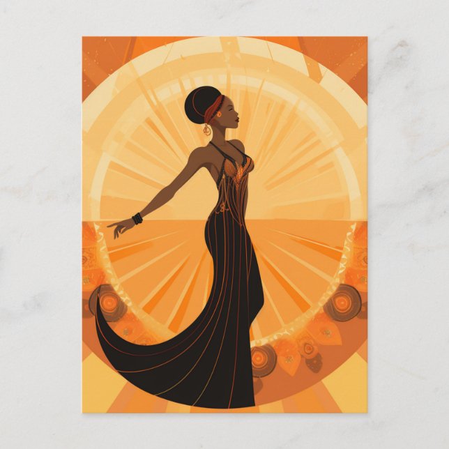 CARTÃO POSTAL DIVINE FEMININA #5 (Frente)