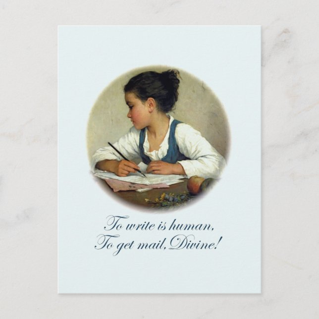 Cartão Postal Divine Mail (Frente)