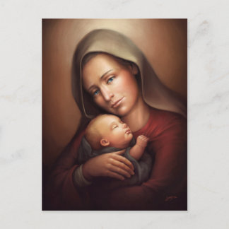 Cartão Postal Divine Motherhood