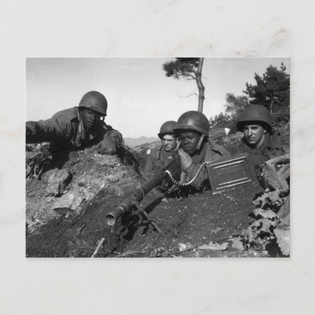 Cartão Postal Divisão de Infantaria do segundo do Rio Chongchon  (Frente)