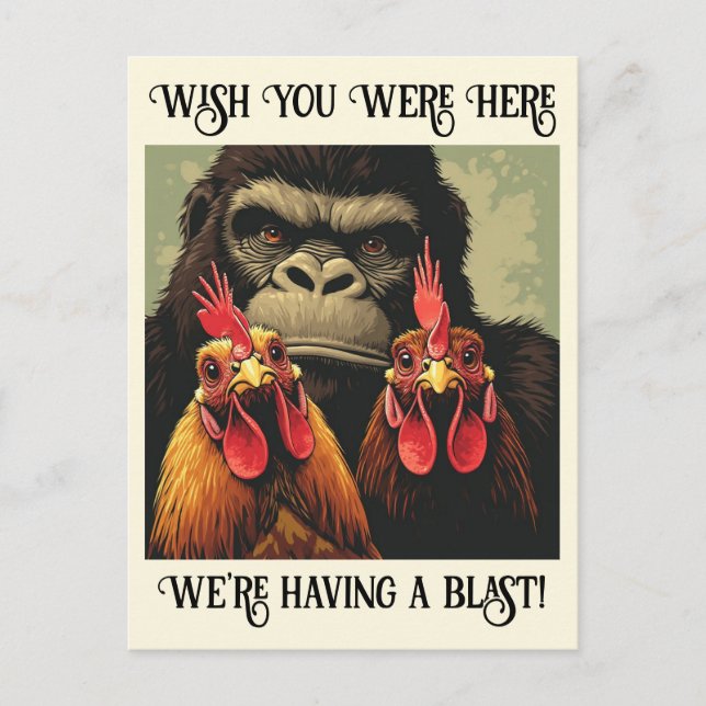 Cartão Postal “Diz Queijo” Frango Queijoso (Frente)