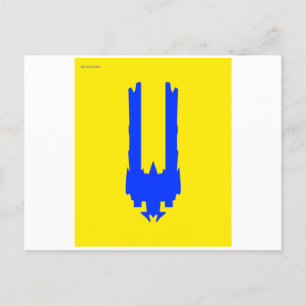 CARTÃO POSTAL DIZER NÃO À GUERRA