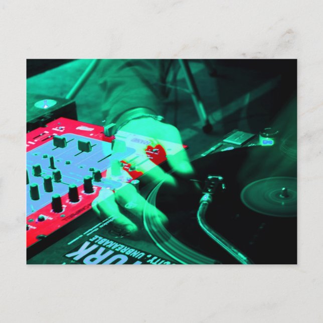 CARTÃO POSTAL DJ 4 (Frente)