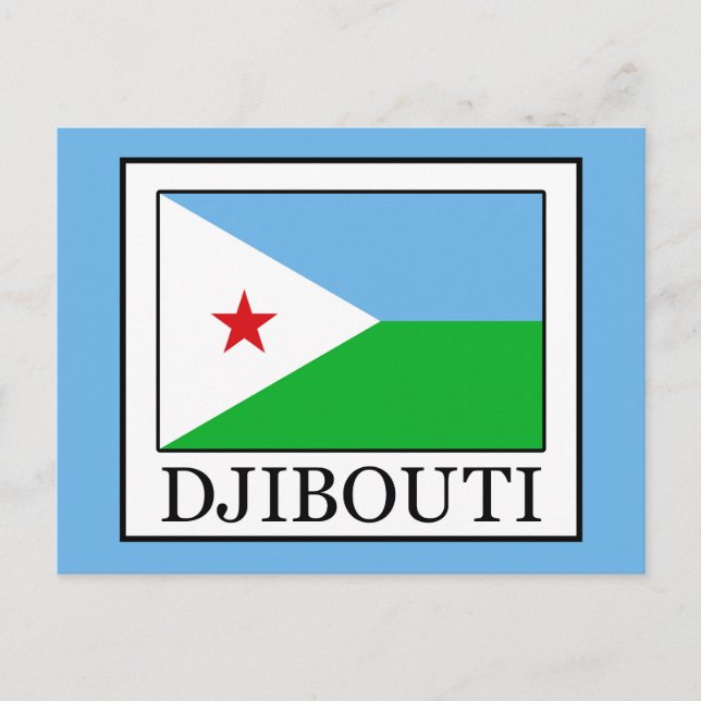 Cartão Postal Djibuti (Frente)
