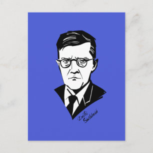 Cartão Postal Dmitri Shostakovich