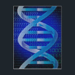 Cartão Postal DNA ID Science<br><div class="desc">Um cartão-postal legal e moderno,  inspirado na ciência,  concebido como um presente para todos os cientistas,  professores de ciência,  estudantes de ciência,  enfim,  qualquer geek de ciência na sua vida (e isso inclui você)! Projetado pela Science Geekness © em http://www.zazzle.com/sciencegeekness*</div>