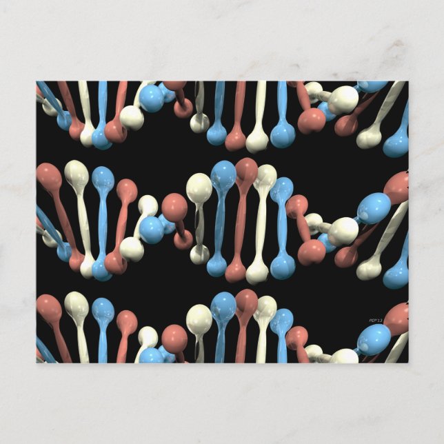 Cartão Postal DNA Patriótico (Frente)