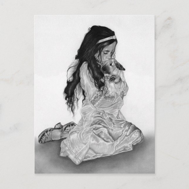 Cartão postal do Angel Bunny (Frente)