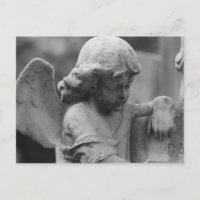 Cartão postal do Anjo no Cemitério