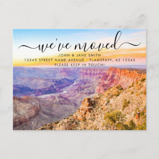 Cartão-postal do Anúncio de Movimentação da arizon