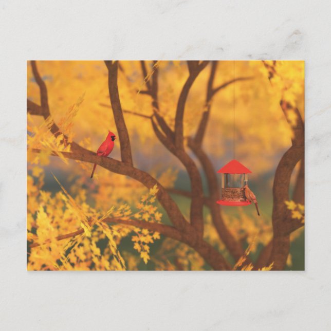 Cartão postal do Autumn Guardian (Frente)