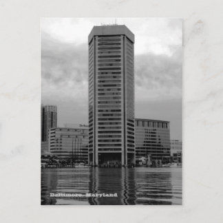 Cartão postal do Baltimore World Trade Center