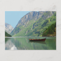 Cartão postal do barco dos vikings