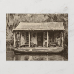 Cartão Postal do Bayou Cajun da Louisiana