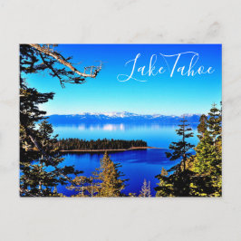 CARTÃO POSTAL DO BELO LAGO TAHOE