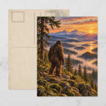 Cartão Postal do Bigfoot do Miradouro da Serra