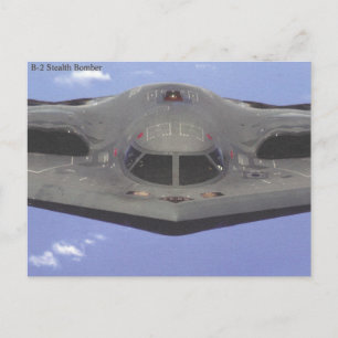Cartão postal do bombardeiro Stealth B2