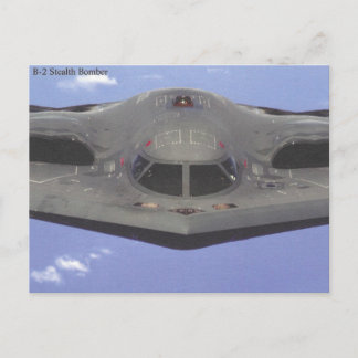 Cartão postal do bombardeiro Stealth B2