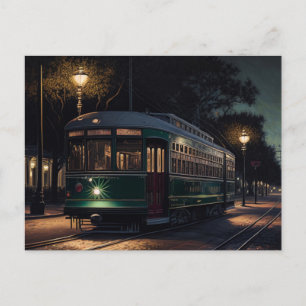 Cartão Postal do Bonde de Nova Orleans