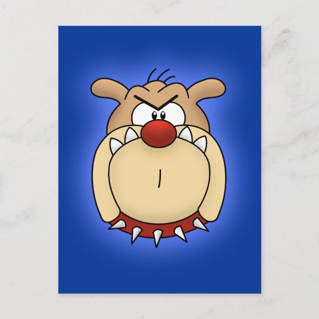 Cartão postal do Bulldog (Frente)