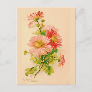 Cartão postal do Buquê Vintage Primavera